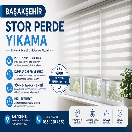Stor Perde Yıkama 